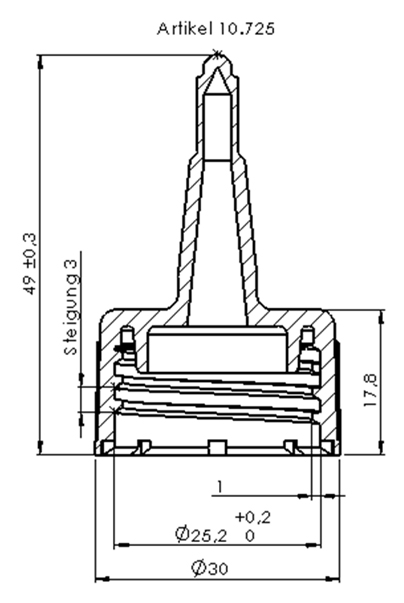 10-725-Zeichnung Spritzverschluss